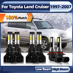 60000LM LED Canbus Car Headlights Bulbs HB3 9005 HB4 9006 6000K Auto Lamp For Toyota Land Cruiser 1997-2003 2004 2005 2006 2007
