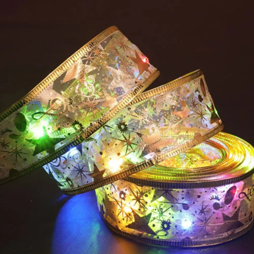 10 m 100 lichten kerstlintverlichting LED batterij-aangedreven kerstboomdecoratielicht knipperend polyester