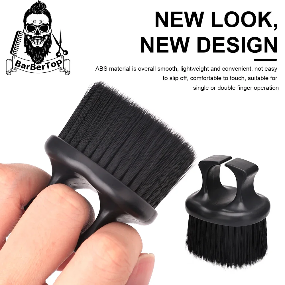 مجموعة فرش تصفيف الشعر، فرشاة تنظيف تصفيف الشعر، فرشاة إزالة غبار الرقبة، أداة تصفيف احترافية، خاصة للشعر المستعار الحقيقي