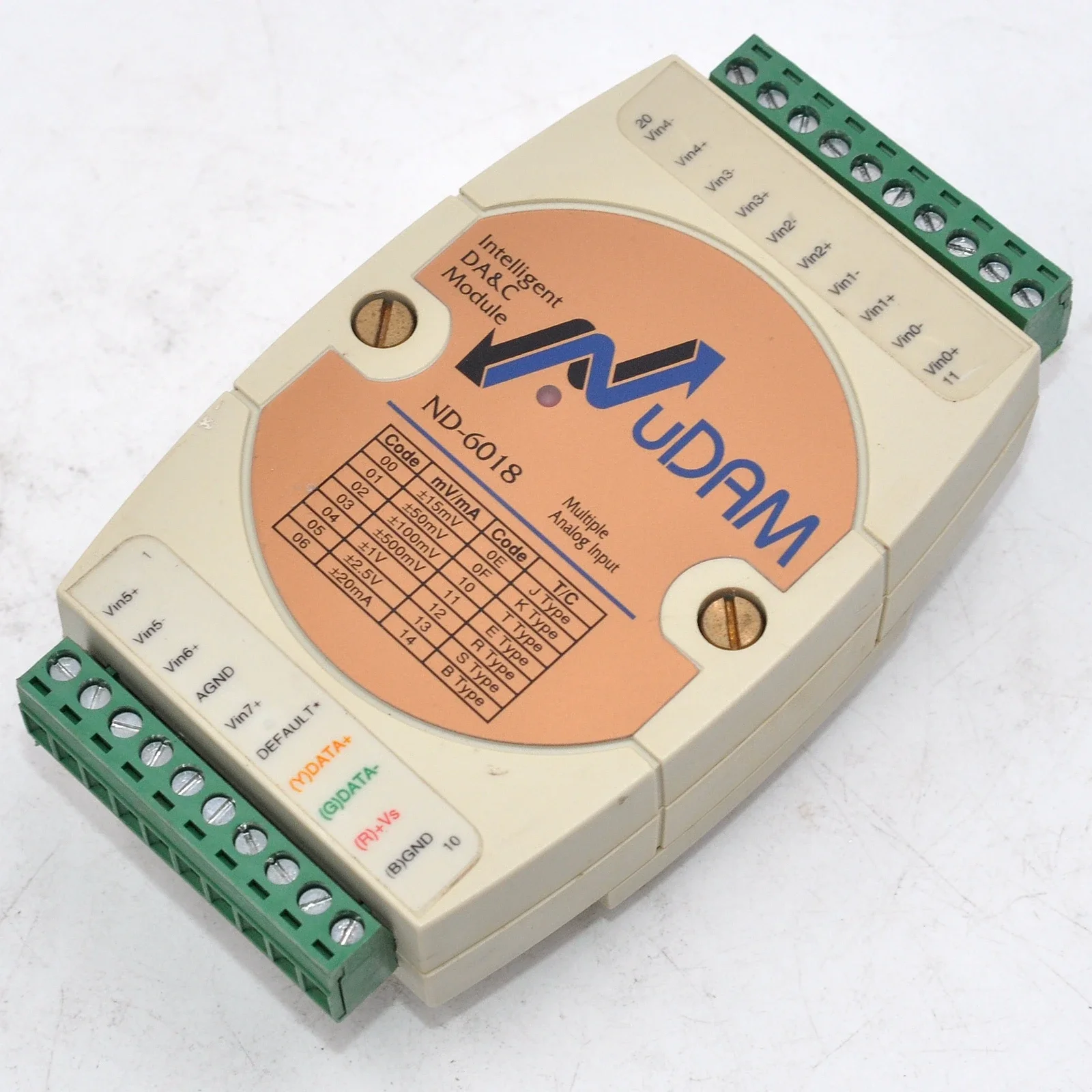 

ADLINK ND-6018 8-CH Thermocouple Input Module