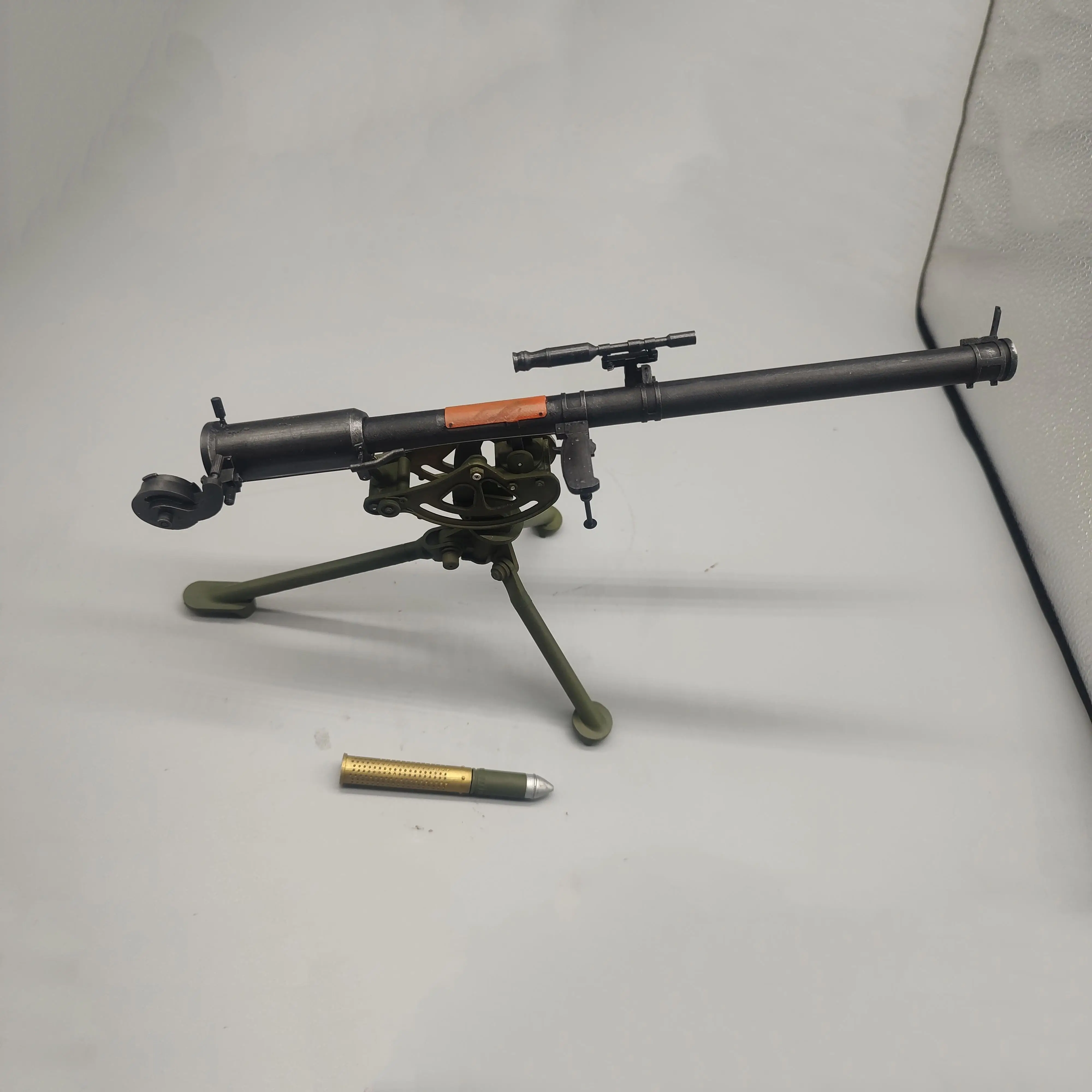 1/6 مقياس أطقم منمذجة عسكرية ثلاثية الأبعاد مطبوعة M18 بندقية Recoilless الحرب الكورية مسدس لعبة مصغر لشخصيات العمل #5