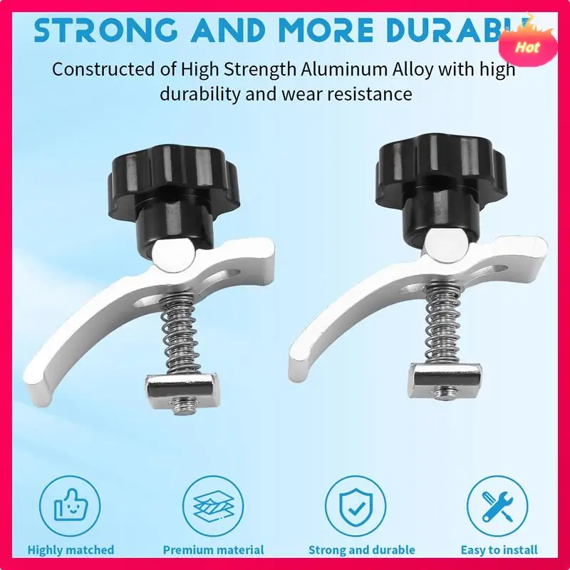 

ABYP 4PCS T-Track Mini Hold Down Clamp Kit, Compatible With 3018 CNC Router Machines, 3018-PRO/ 3018-Prover/ MX3