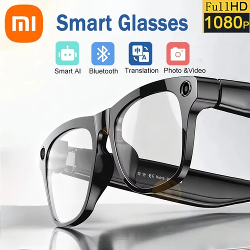 XIAOMI 1080P HD AI gafas fotocromáticas inteligentes cámara GPT Bluetooth llamada 260 Mah batería asistente de voz Control gafas inteligentes