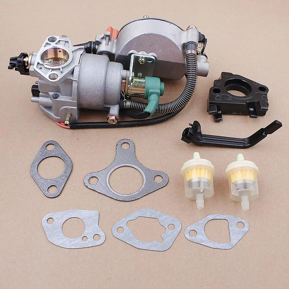 Imagem -05 - Carburador de Combustível Duplo Turn up Kit para Honda Motor Engine Generator Gx360 Gx390 Gx420 188f 190f 13hp 4.5kw 5.5kw