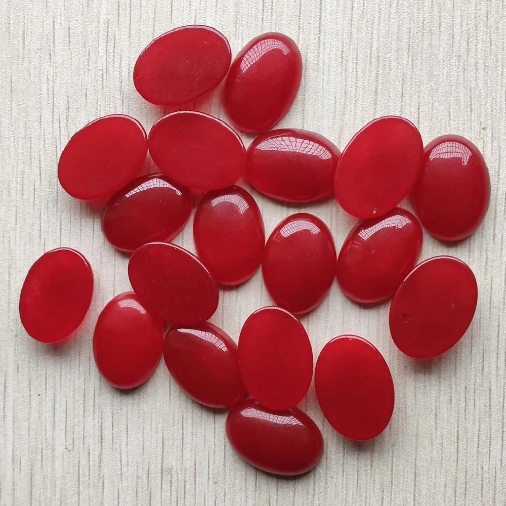 Beautiful Natural stone red jades Oval CABOCHON beads 18x25mm for jewelry Accessories making Wholesale 20pcs/lot free shipping