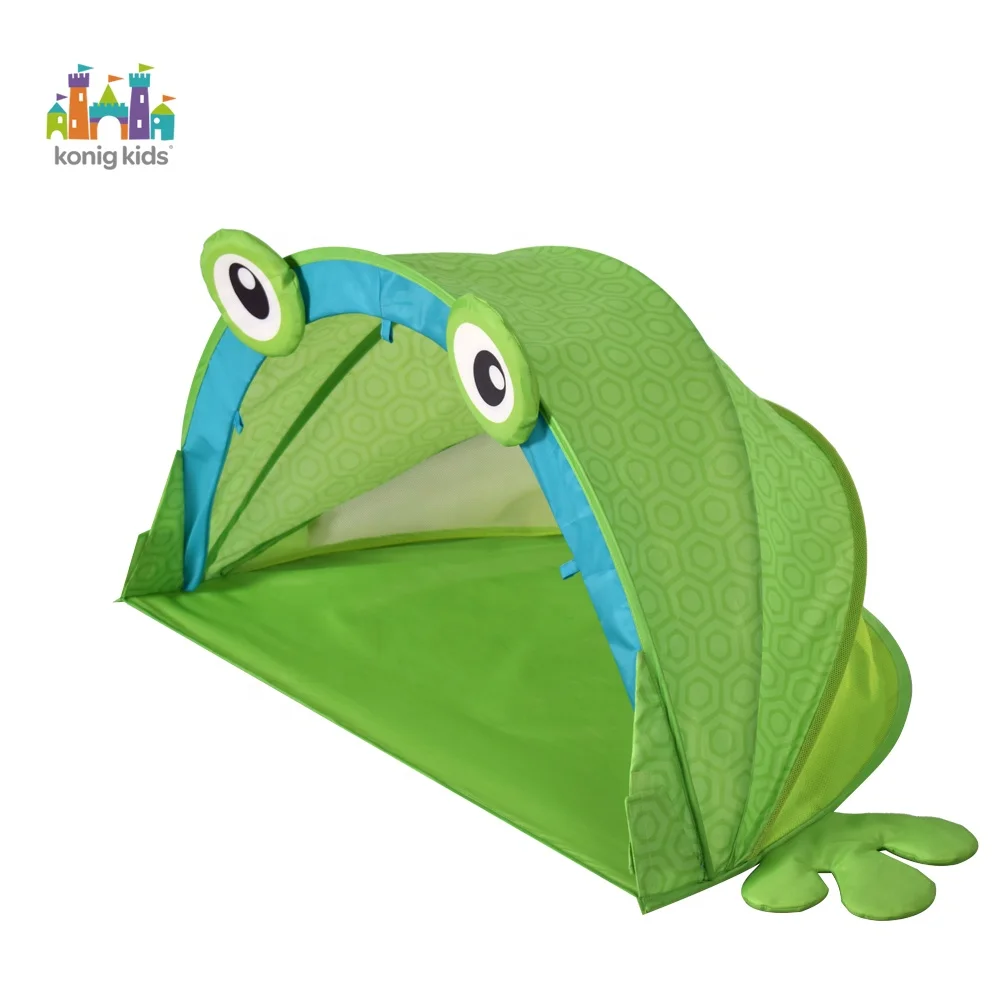 Konig Kids Frog Waterproof Play Tents Soft Fabric Fitness Frame Crawling Carpet Baby Activity Gym Mat