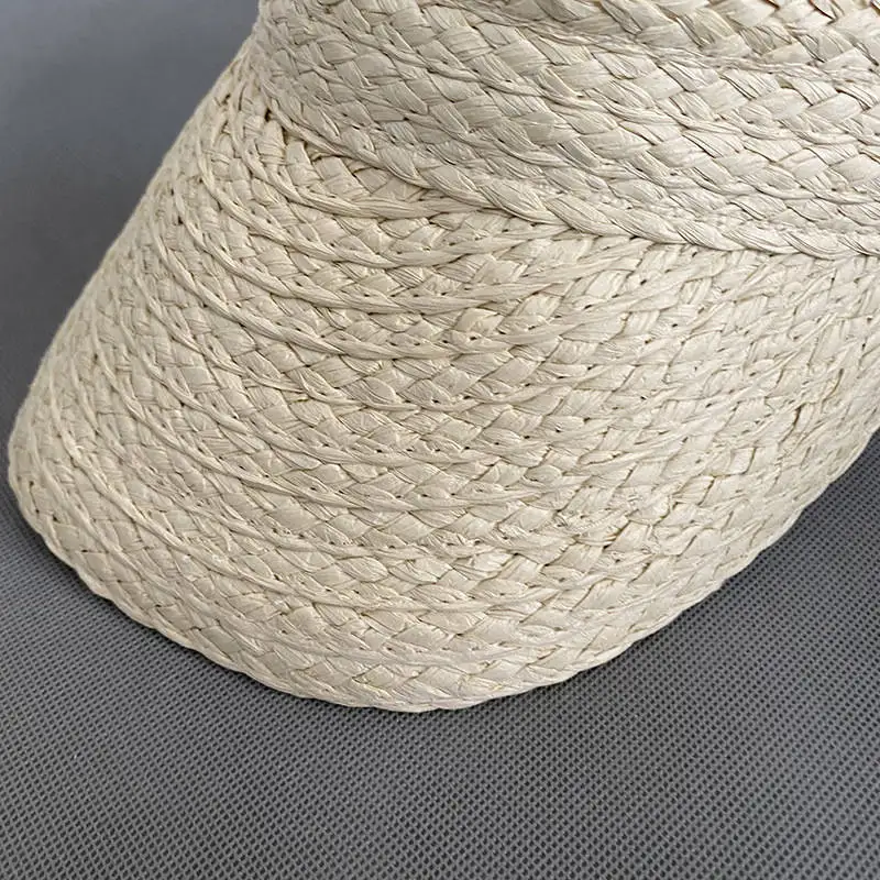 2022 New Hawaiian Summer Breathable Beach Travel Foldable Straw Top Hat Women\'s Formal Outdoor Party Picnic Fishing Sun Chapeau