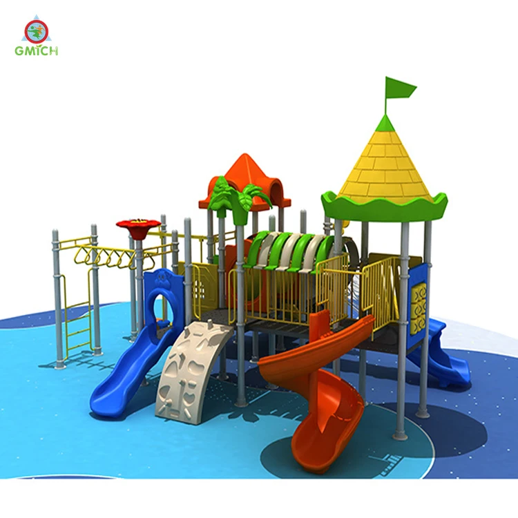 Plastic Outside Slides Kids Play Park Children Outdoor Playground Equipment  Commercial Outdoor Play Toy