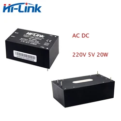 5pcs HLK-20M05 Free Shipping AC DC 220V 5V 20W Low Consumption Ultra-small Series Power Supply Module High Efficiency