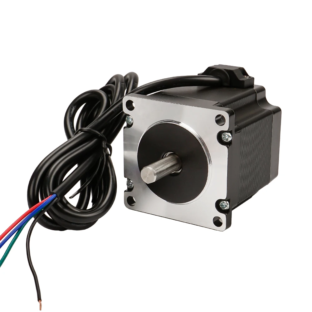 Nema23 56mm 57 Stepper Motor Single/Dual Shaft 8mm 57HS56 3A 1.2N.m 57BYGH 4 Lead for 3D Printer CNC Router Laser Engraver Motor