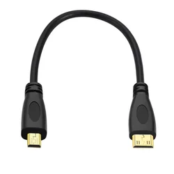 Micro HDMI Mini HDMI-compatible To Micro HDMI-compatible Connection Cable HD Video Mini HD Conversion Cable 0.3m 1m 1.8m