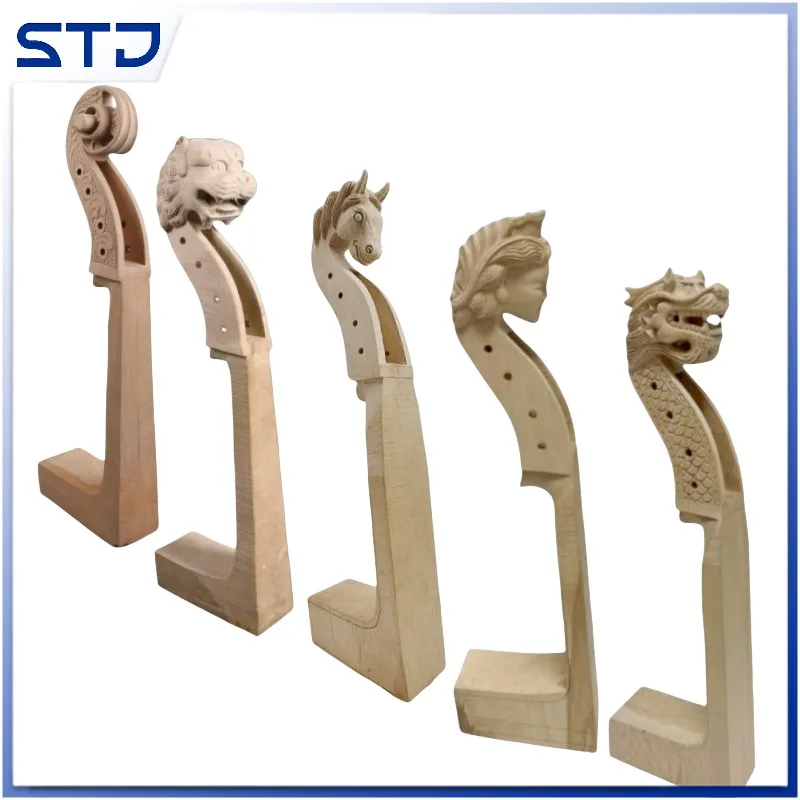 

Neck 4 string Hand-Carved 4/4 Cello Maple wood Cello parts High quality