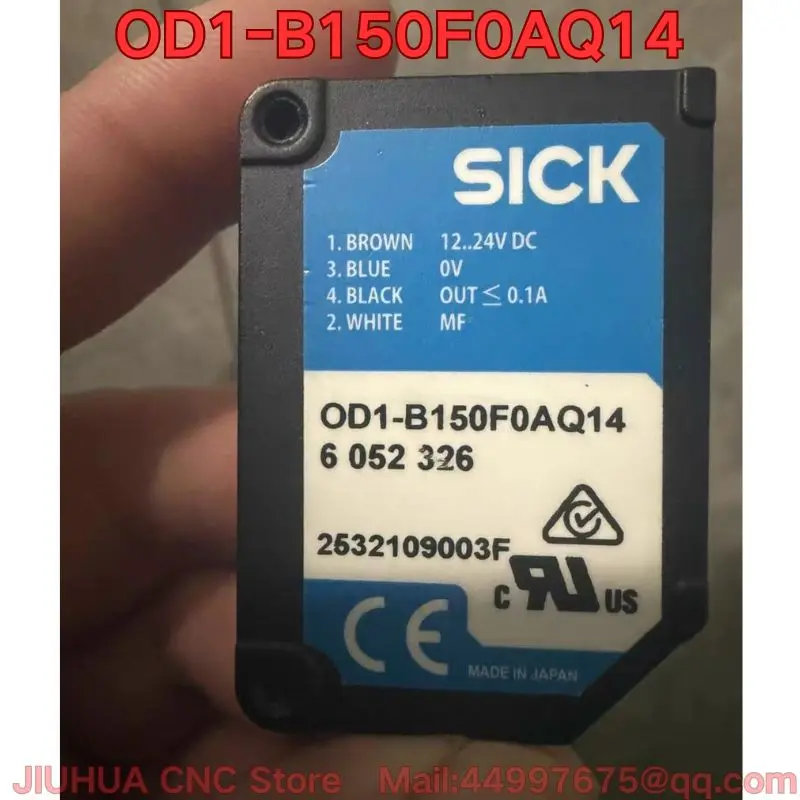 The function test of the second-hand OD1-B150F0AQ14 laser displacement sensor is normal.