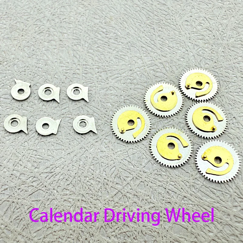 1/2/5pcs Calendar Driving Wheel For 46941 46943 Movement Oriental Double Lion Watch Accessories for Watchmakers Repair Parts