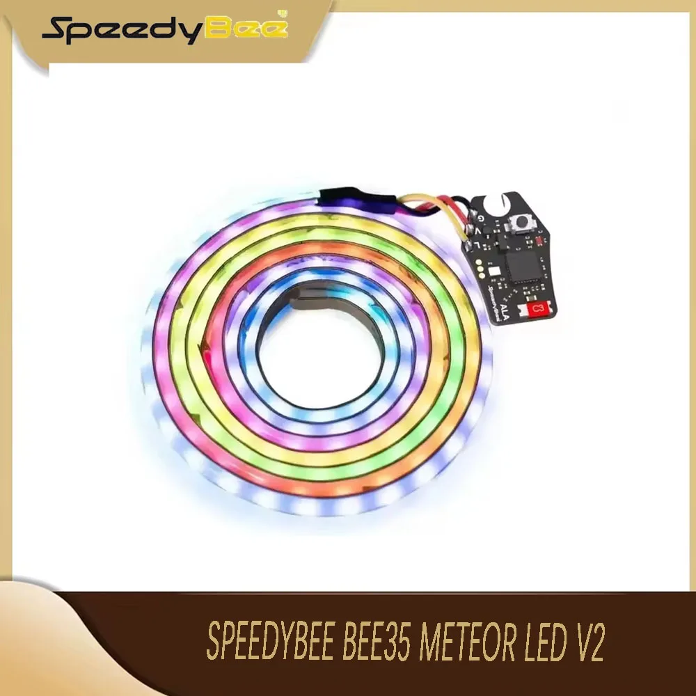 

Беспроводная светодиодная лента для метеоритного освещения SpeedyBee — беспроводная настройка, совместимый с контроллером полета BOOT, аксессуар для дрона FPV