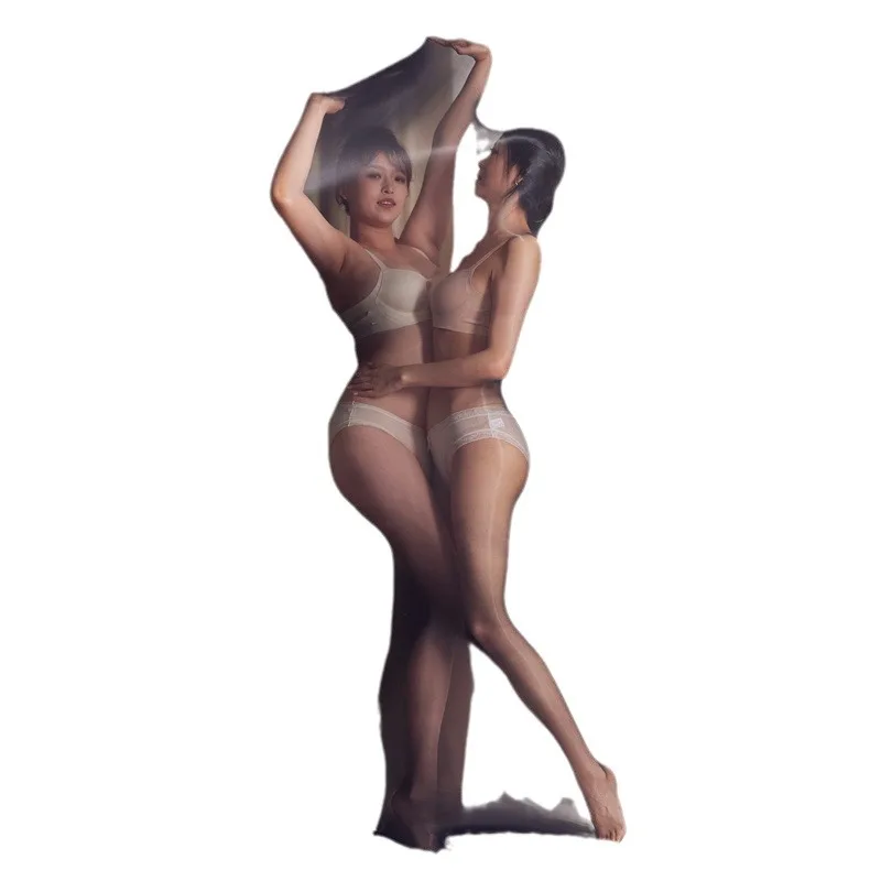 

Full Body Stockings Sleeping Bag Enlarged Double Oily Shiny Oily Stockings Mummy Pullover Full Body Bondage Overshot