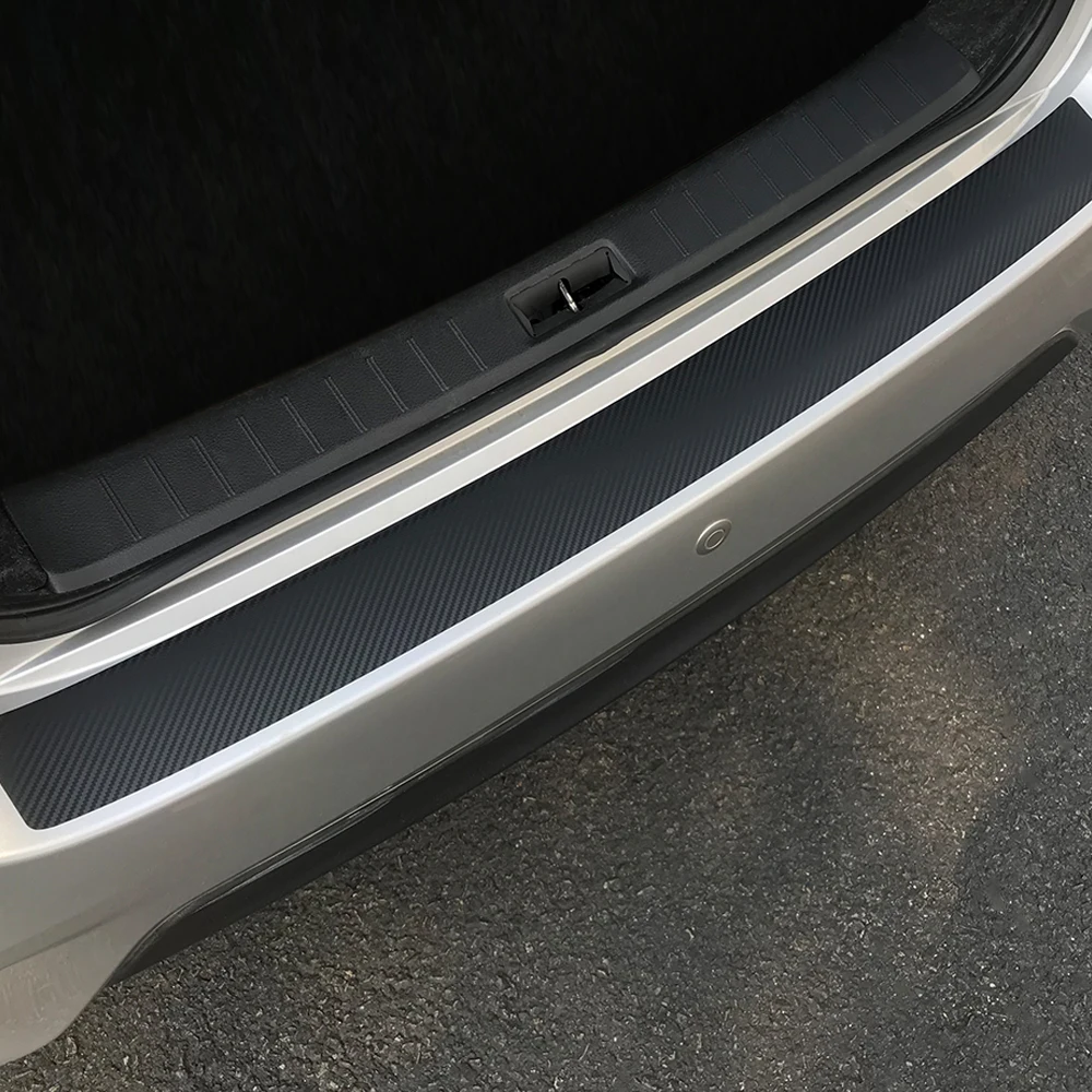 

Car Trunk Sill Sticker Rear Bumper Cargo Anti-Scratch Trims Decals Accessories For BMW X5 Z4 Acura Citroen Mercedes Benz Toyota