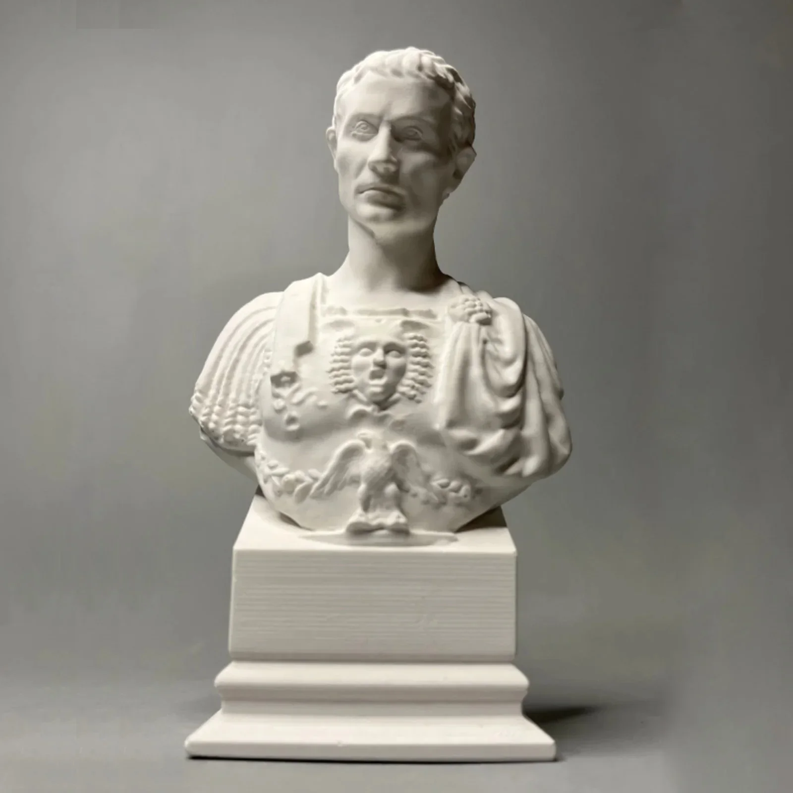 Caesar Plaster Statue Sculpture Bust Personality Niche Creative Model Ornaments Museum Replica Art