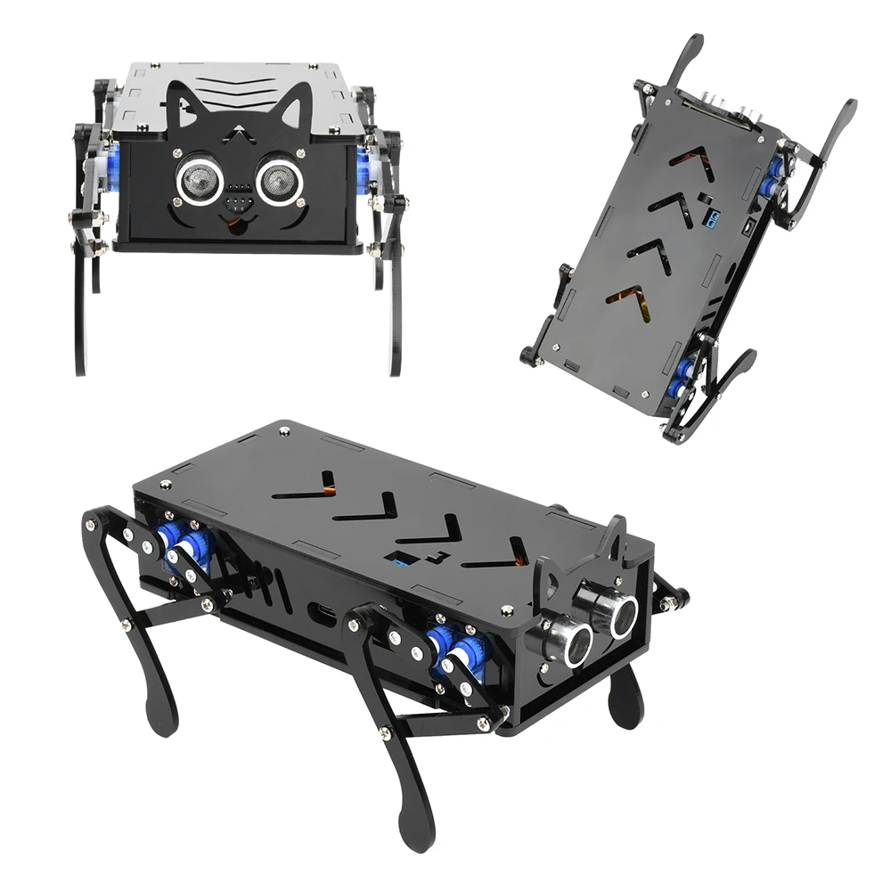 

Quadruped Bionic Mechanical Dog Bionic Intelligent Programming Development Robot Remote Control Robot Dog Electronic Pet DIY Kit