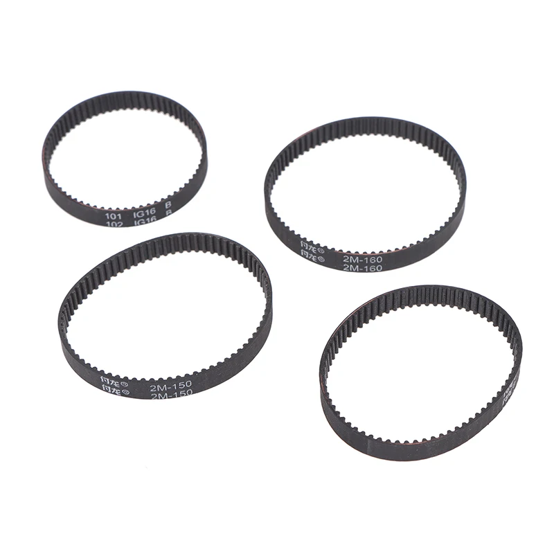 2pcs Timing Drive Belt 2GT/2M Perimeter 140 142 150 160 180mm Width 6mm Synchronous Conveyor Spare Part For Vaccum Cleaner Tool