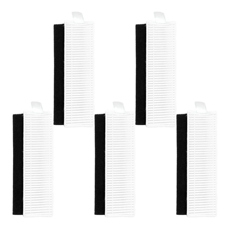 Ecovacs ロボット掃除機 U3 アクセサリー DK33/DK35/DK43/DK45 フィルターキット用交換フィルター