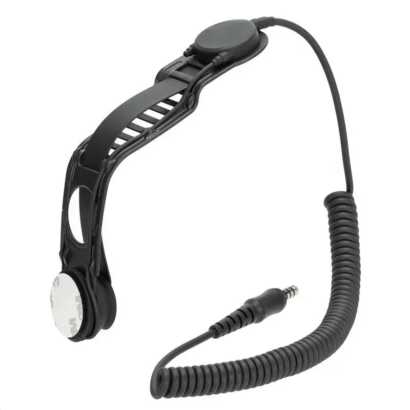 

Motorcycle Bike Fighting Helmet Bone Conduction Headset for Two Way Radio Walkie Talkie