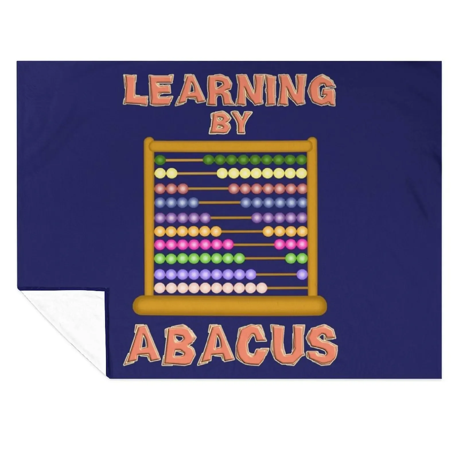 

Learning by Abacus Throw Blanket Large Bed covers Blankets For Baby Summer Beddings Blankets