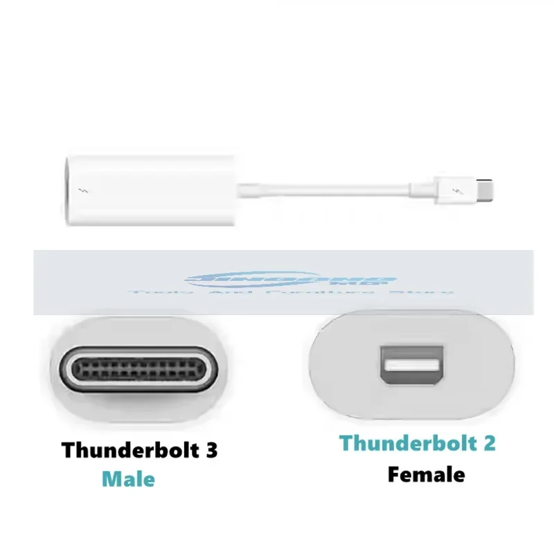 محولات Thunderbolt 2 إلى 3 إلى FireWire 800 1394b إلى RJ45 لأجهزة Mac المزودة بمنافذ Thunderbolt