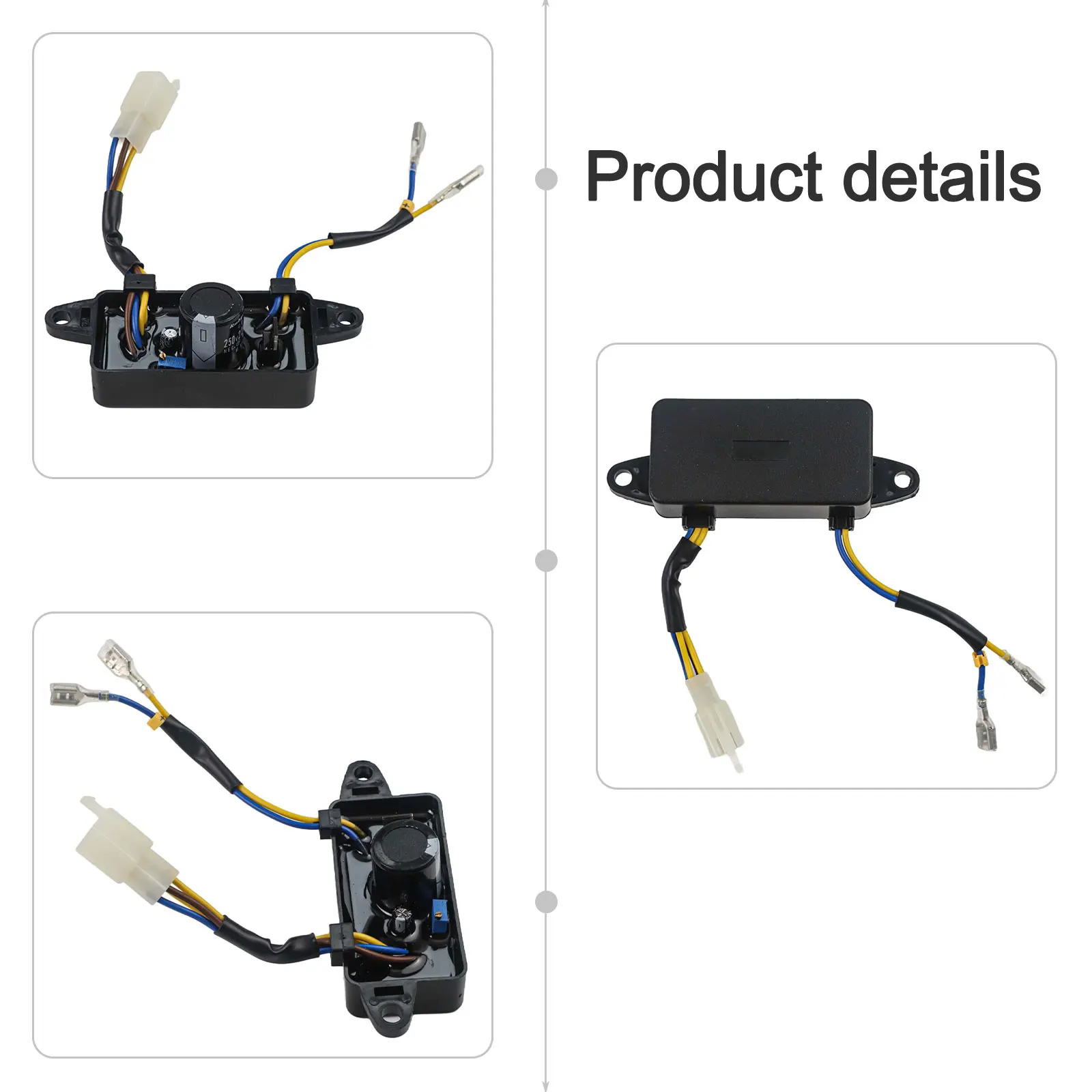 AVR Automatic Voltage Regulator Rectifier Single Phase Generator Volt Regulator For 2KW-3KW Generator