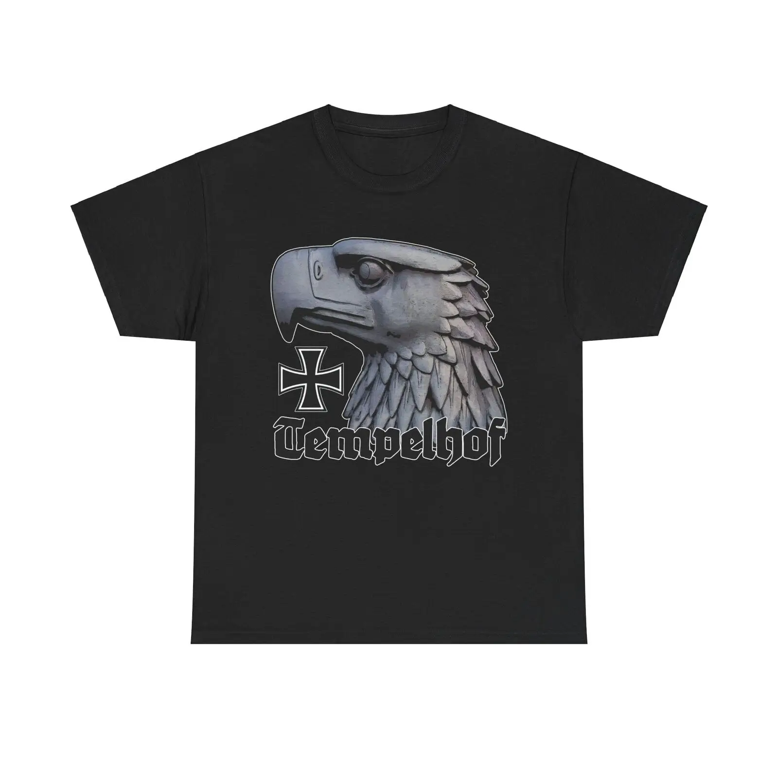 II wojna światowa niemiecka świątynia Luftwaffe Yard głowa orła T-Shirt 100% bawełna O-Neck z krótkim rękawem letnia koszulka męska na co dzień rozmiar S-3XL