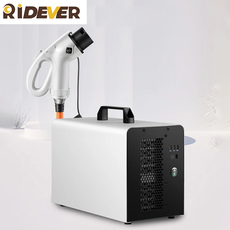 Ridever-cargador de CC Ev Ac 220V Dc 750V 7Kw 0-11Ah, conjunto de carga portátil Ev DC, Cargador rápido