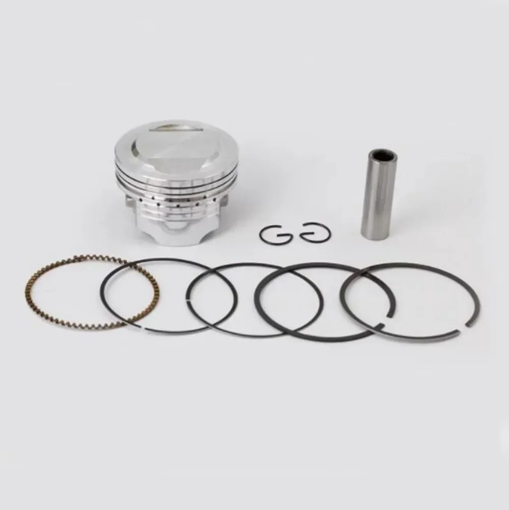 1set for Gy6 125 Cbf150 CB400 YBR125 CBR954 CBR1000 Pistons, Piston Rings Modified Oil Groove Piston Boring Cylinder Motorcycle