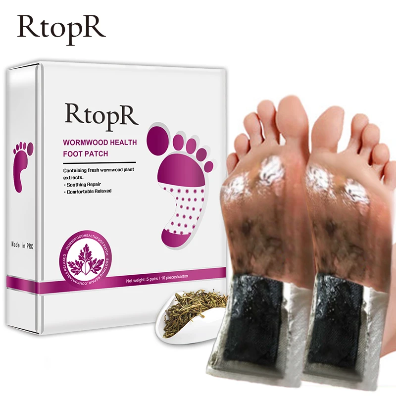 Detox Foot Pads Patch Detoxify Toxins Adhesive Keeping Fit Health Care Remove Body Toxins Slimming Sticky Help Sleep