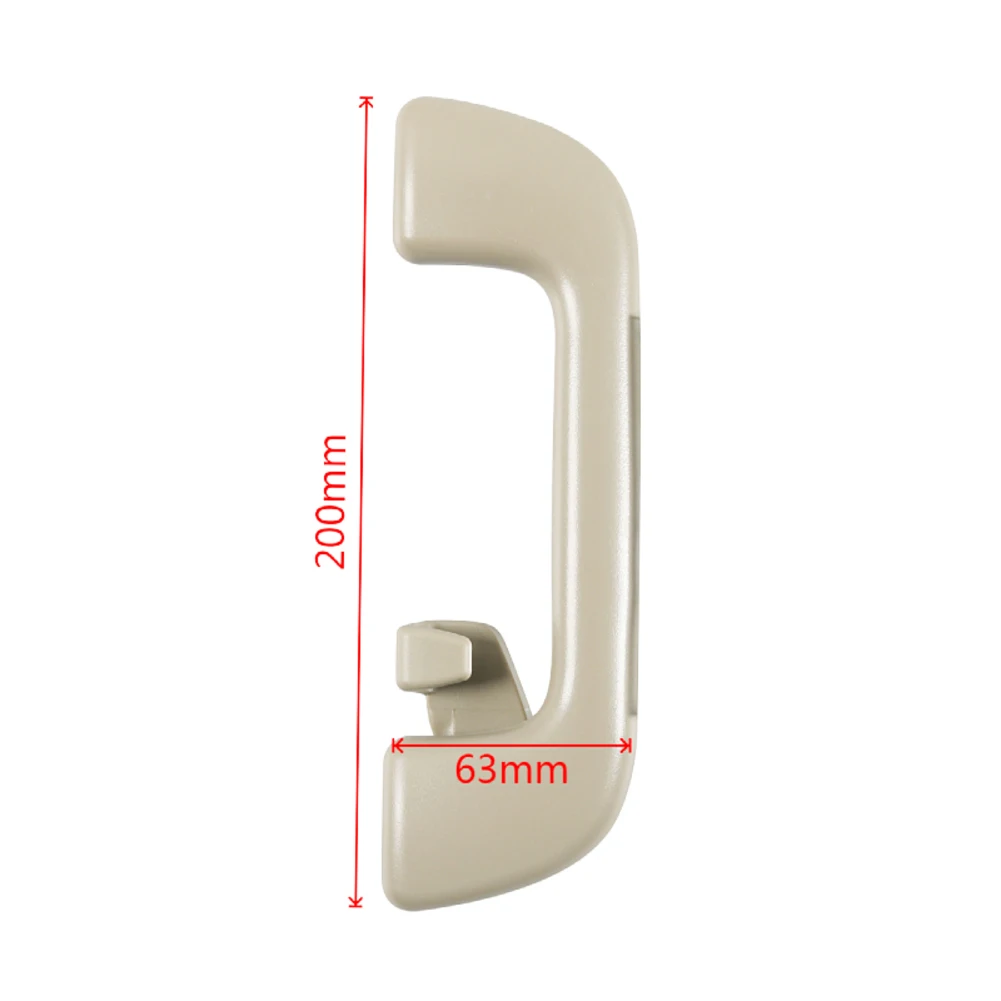 For Passenger Support for interior Roof Handle Passenger Assist Bar Off White Reinforced Plastic Non-deformation Easy To Use