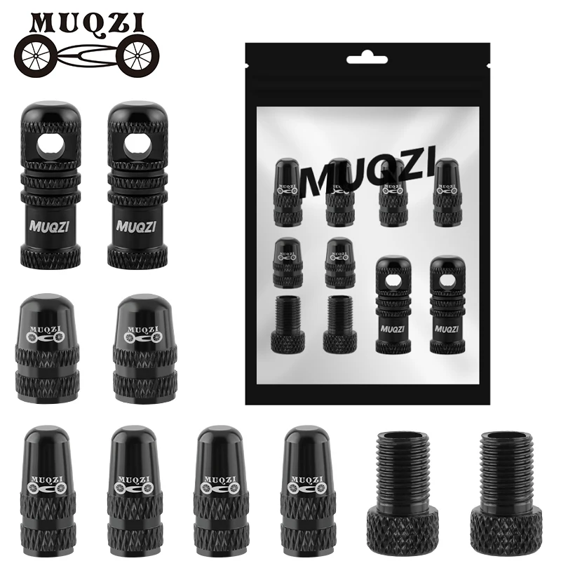 MUQZI 10/12PCS Fahrradreifen-Ventilkappen-Set inklusive