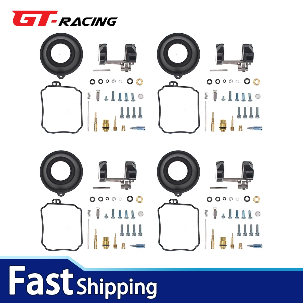 

4x For YAMAHA XJ600S SECA II 1992 - 1998 Motorcycle Carburetor Repair Kit