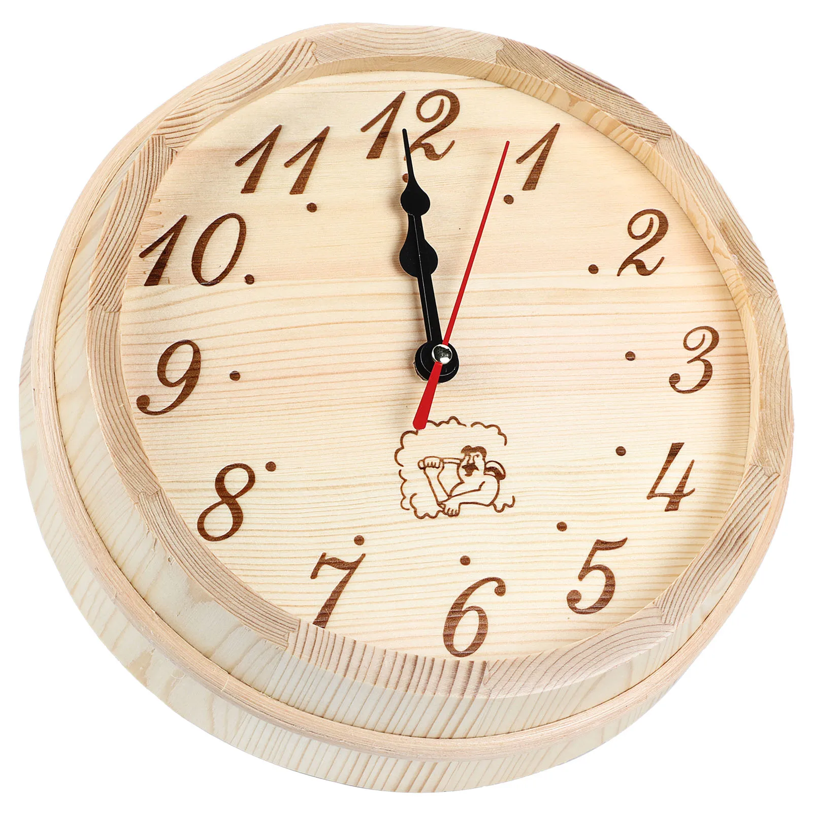 Simple Sauna Timer Clock Accessory Wall Clock Home Decor Timer Westerrnhemlock Sauna Clock