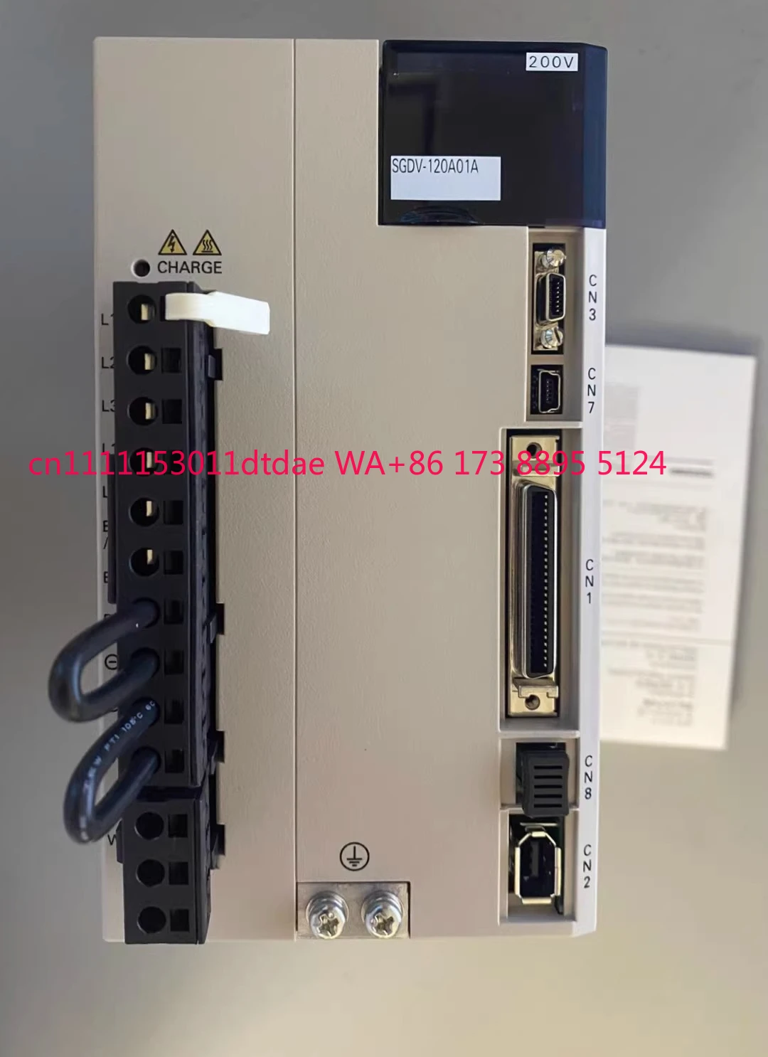 

SGDV-120A01A/11A002000 1.5KW Brand New Driver Warranty One Year (Negotiation)