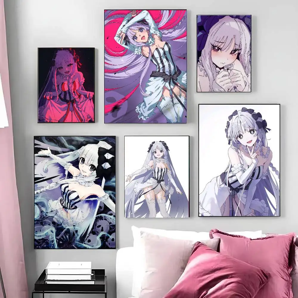 Francesca Prelati Fate Anime Game Poster Art Sticky Wall Waterproof Home Living Room Bedroom Bar Aesthetic Decoration