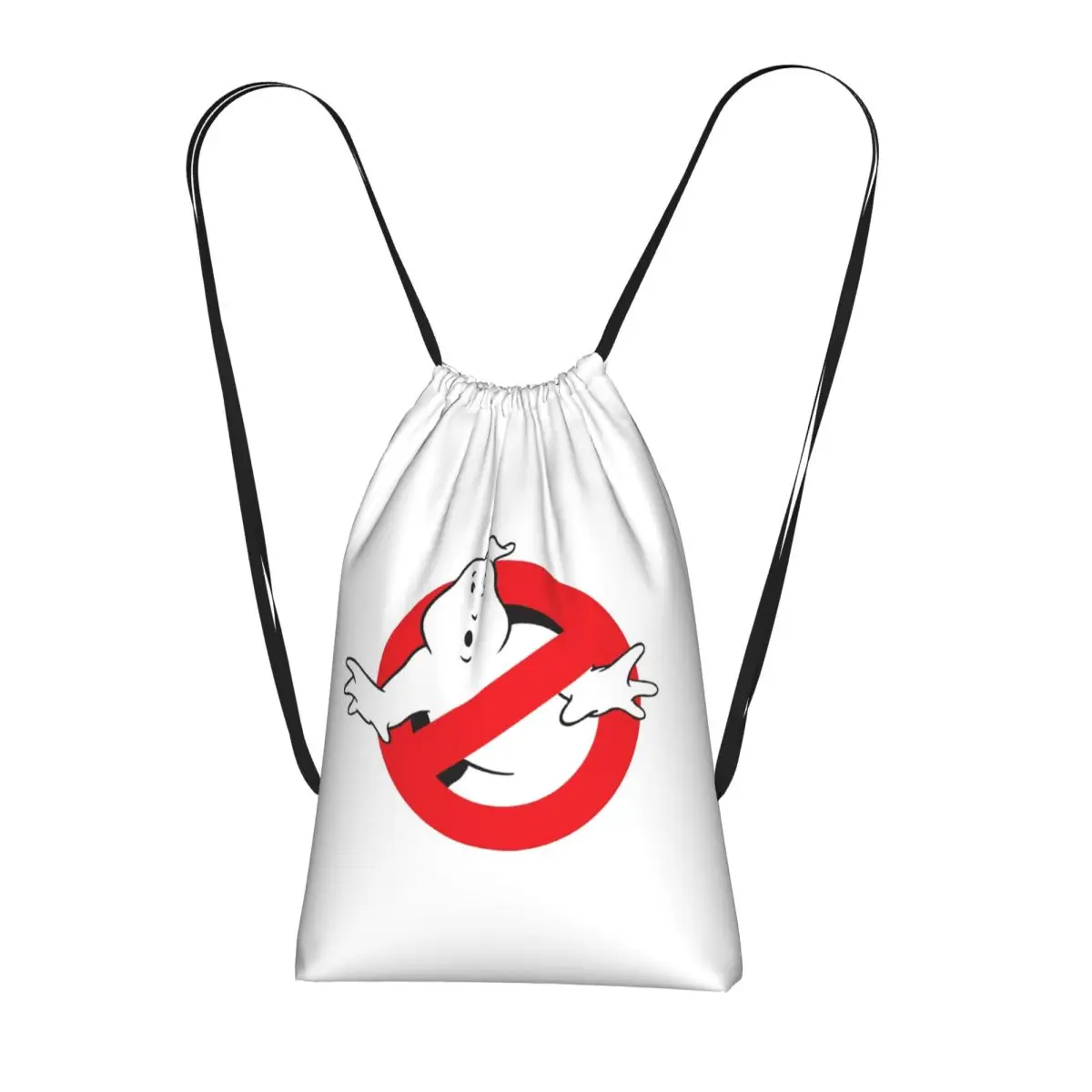 Ghostbusters Monster Movie Ghost Busters Backpacks Portable Drawstring Bags Sundries Bag Book Bags for Travel Students