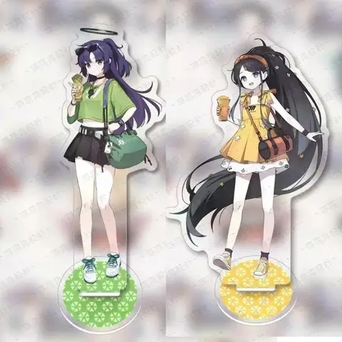 Creative Game Blue Archive Periphery Tian Tong Ai Li Si You Xiang Playing Acrylic Stand Desktop Ornament Keychain Model Gifts