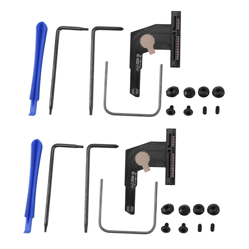 2X New Dual Hard Drive HDD DISK SSD Flex Cable Replacement For Mac Mini A1347 Server 076-1412 922-9560 821-1501-A