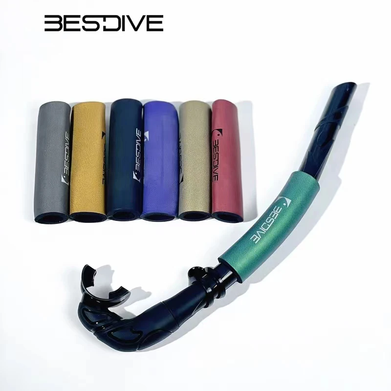 Bestdive Snorkel Floatation Tube Neopreen Snorkel Pijp Voor Duiken Freediving Snorkelen Bespaar Je Snorkel Van Zinken