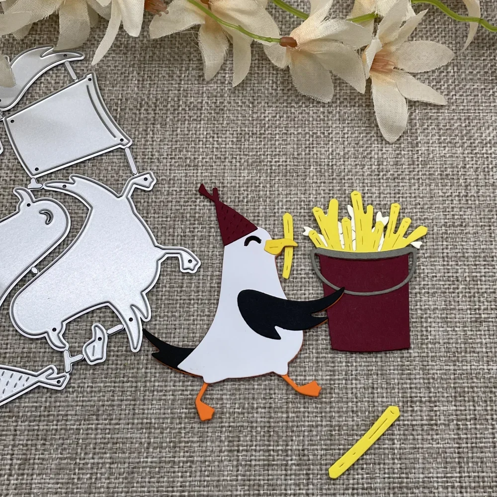 

Металлические вырубные формы Happy Seagull для скрапбукинга, декоративного тиснения, рукоделия, шаблон для вырезания