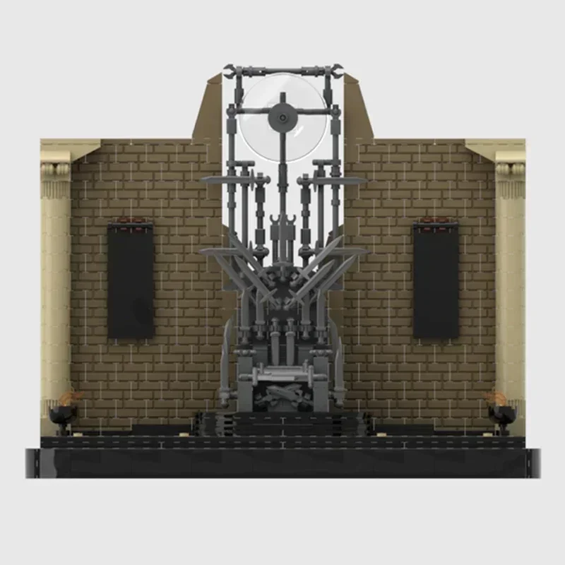 Moc Mattoni da costruzione Popolare Star Movie Modello Trono di ferro Diorama Tecnologia Blocchi modulari Regalo Giocattoli di Natale Set fai da te Assemblaggio