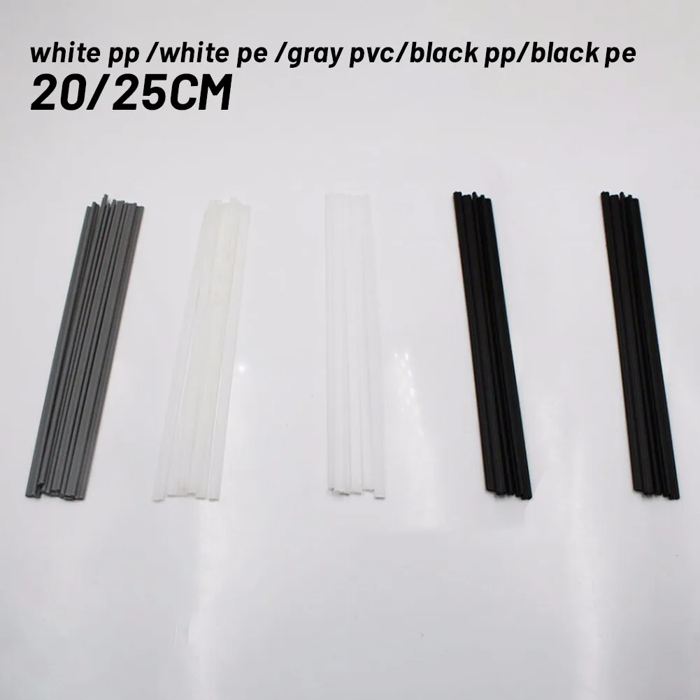 물 탱크 파이프용 플라스틱 용접봉, 깍지 팁 납땜 공급 액세서리, ABS, PP, PVC, PE, 10 개