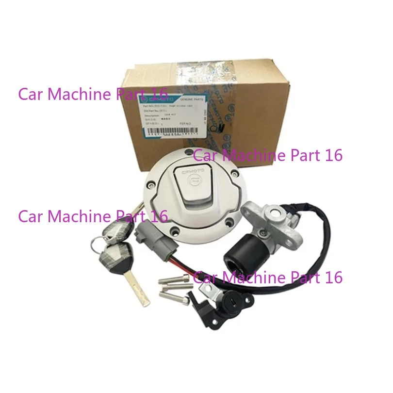 

Motorcycle Ignition Key Switch Lock Fuel Oil Tank Cover For CFMOTO 450SR CF450SR CF400-6 CF MOTO SR450 400-6