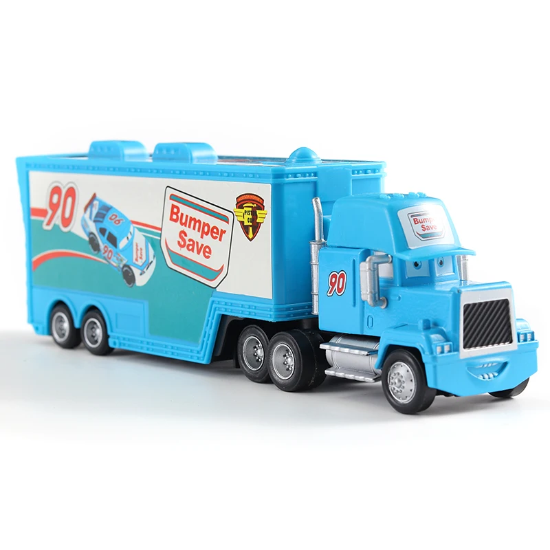 Auto-Transporter Lightning McQueen Jackson Storm Daniel Swervez Chick Hicks' Transporter Legierungs-Druckgussmodell Spielzeug-Container-LKW Geschenke – Detail 27