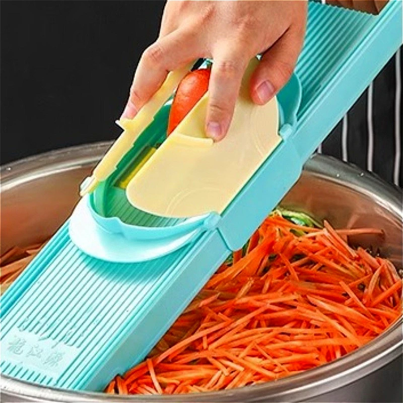 Professional Special Kitchen Grater Julienne Slicer Restaurant Chef Household Potato Grater Hand Guard Vegetable Cutting Machine