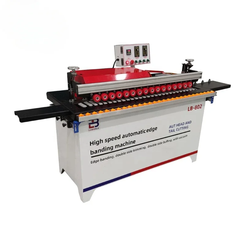 LB802 High Quality Mini Automatic Furniture Edge Banding Machine Woodworking